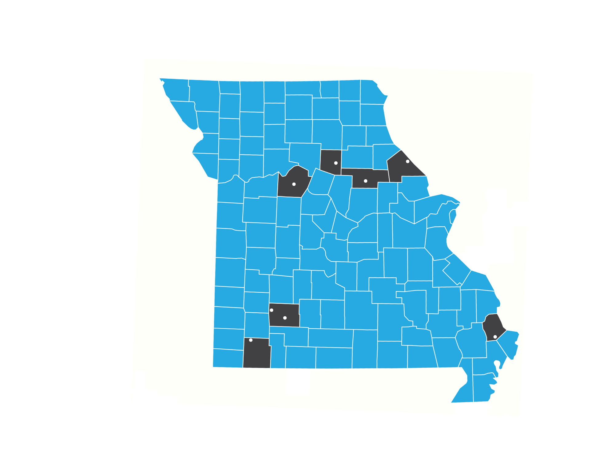 Missouri State map